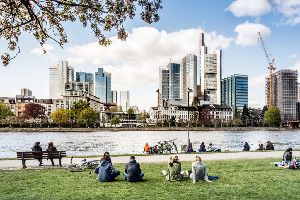 Frankfurt am Flussufer 